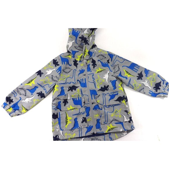 Carter's Other - Carter's Boy's Hooded  Jacket Dinosaur Print  Lined 3T preowned